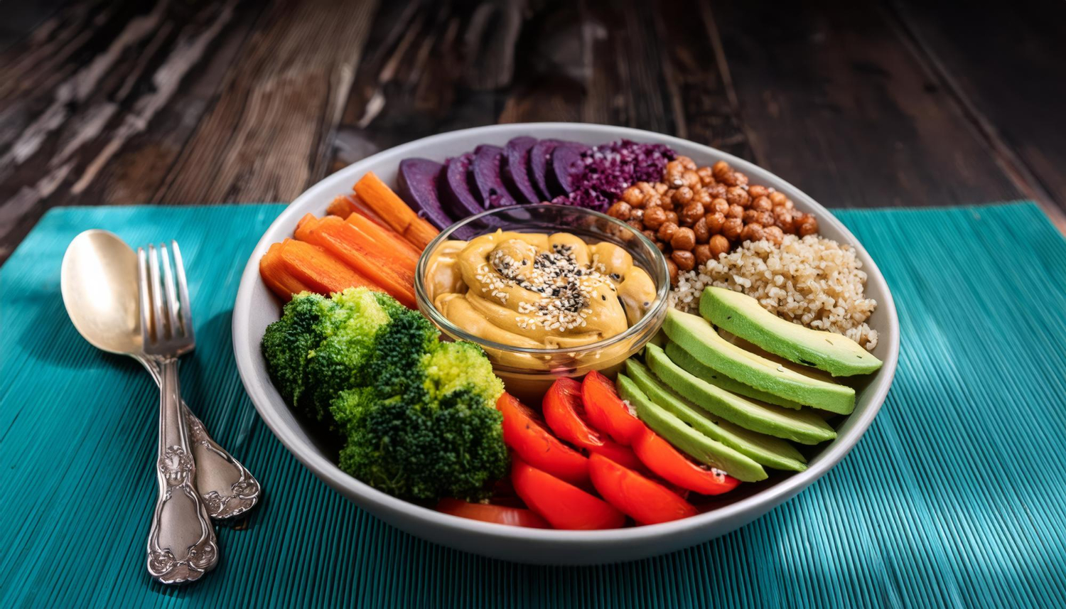 A healthy bowl of food